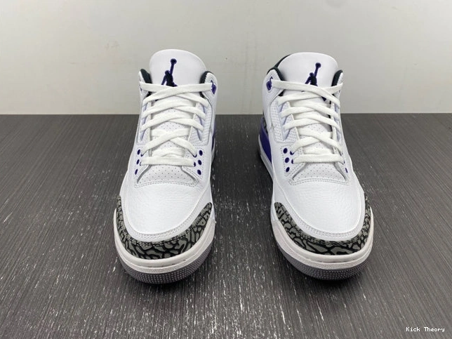 Kick Theory Retro 3826 Jordan 3 Dark CT8532- ZipUp Iris 1013